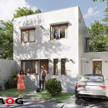 Casa Dany Santos 140 m2 - Quilicura aogarquitectura.cl 2