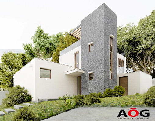 Casa Rodrigo López 140 m2 Arboretum-Peñalolen aogarquitectura.cl 1